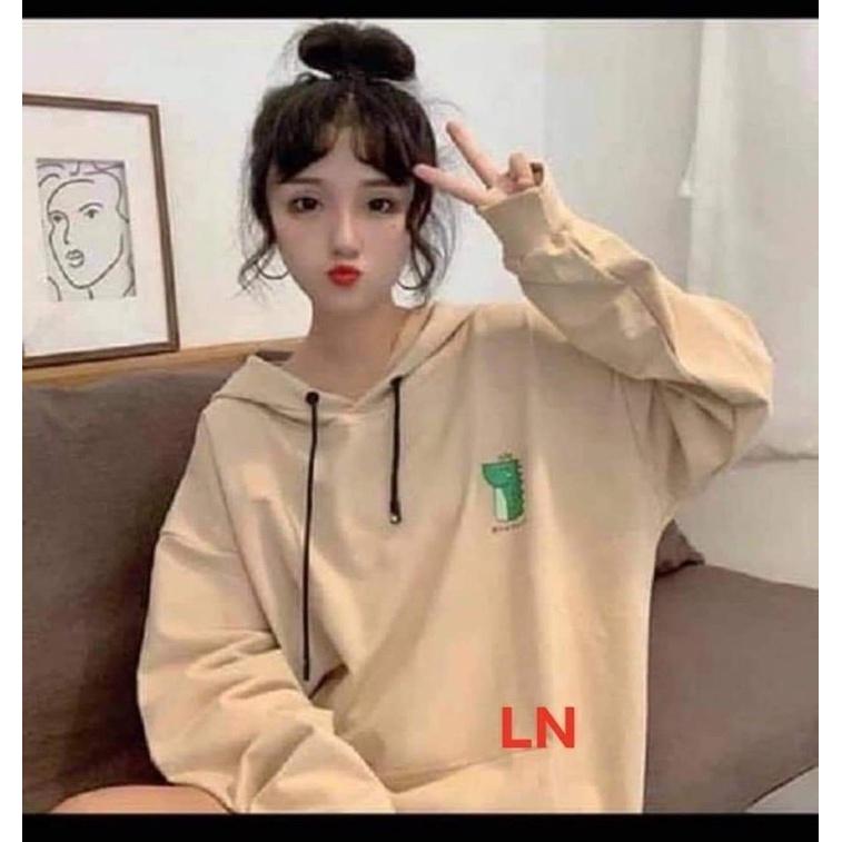 Áo hoodie logo khủng long DA6