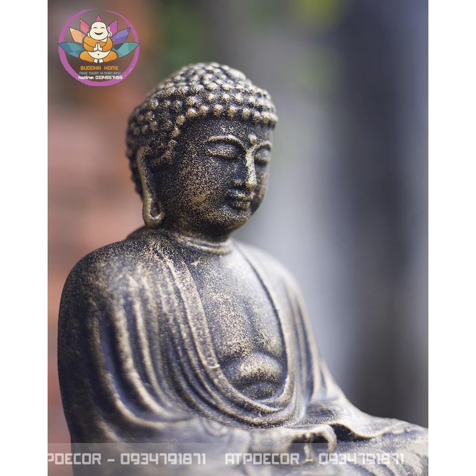Tượng PHẬT thiền phong cách Zen Art phong thủy, trang trí hồ cá, hồ thủy sinh