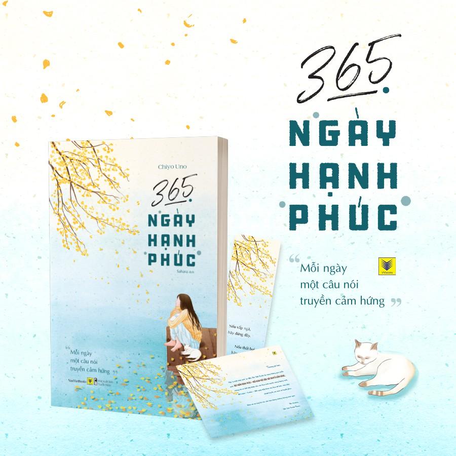 Sách - 365 Ngày Hạnh Phúc – Mỗi Ngày Một Câu Nói Truyền Cảm Hứng