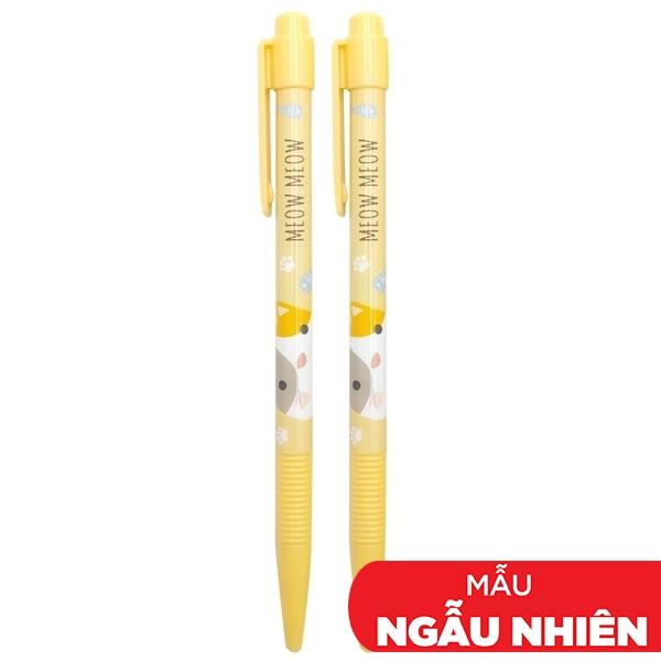 Vỉ 2 Viết Bic Moshi 078 (Mẫu Màu Giao Ngẫu Nhiên)