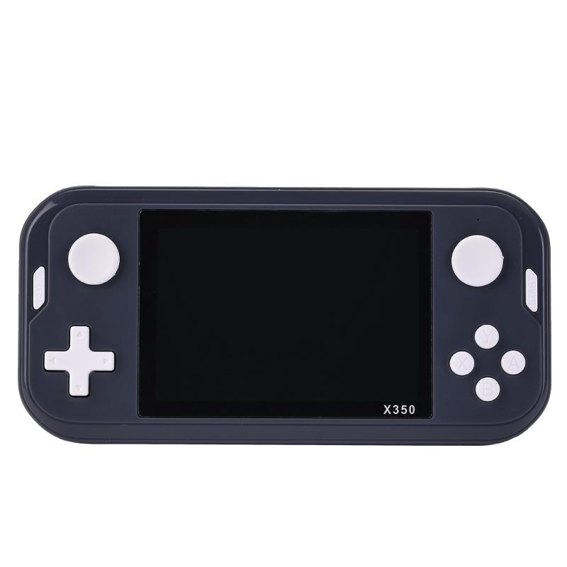 X350 Mini Retro Handheld Game Game Console Trò chơi trẻ em cổ điển Người chơi 3,5 inch màn hình IPS kép điều khiển máy chơi game di động