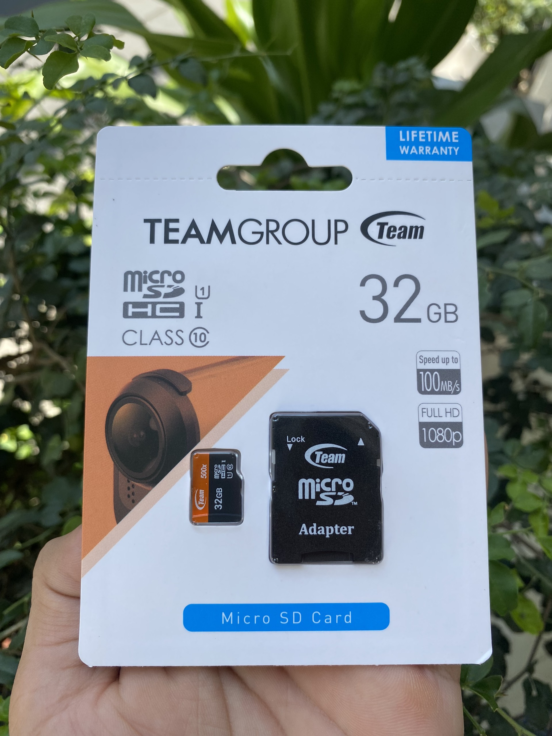 Thẻ Nhớ Micro SDHC Team Group Class10 32GB + Adapter - Hàng Chính Hãng