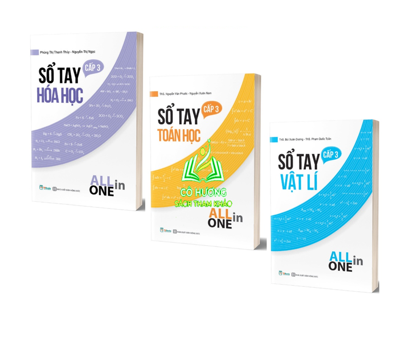 Sách - Sổ tay vật lí cấp 3 - All in one - MC