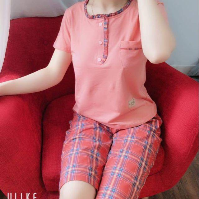4 màu đồ bộ mặc nhà, đủ ngủ clover ảnh thật