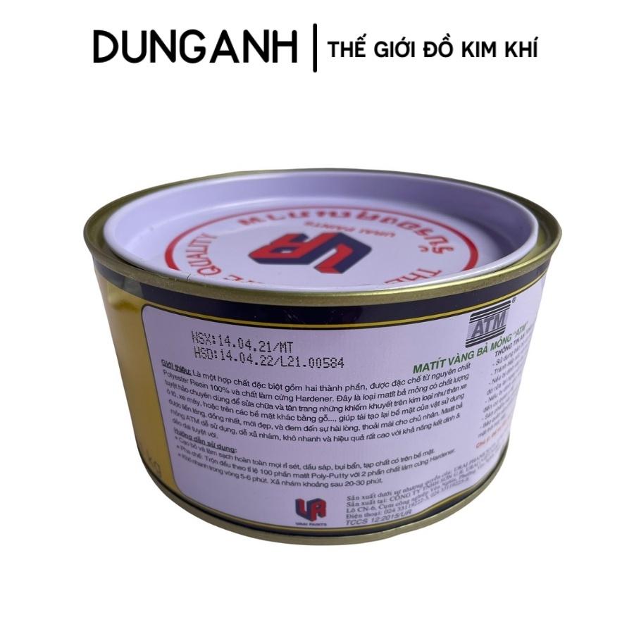 Bột bả Matít Kim Khí Dung Anh bột bả ATM nhập khẩu Thái Lan hộp 1kg tặng kèm dụng cụ xúc bả