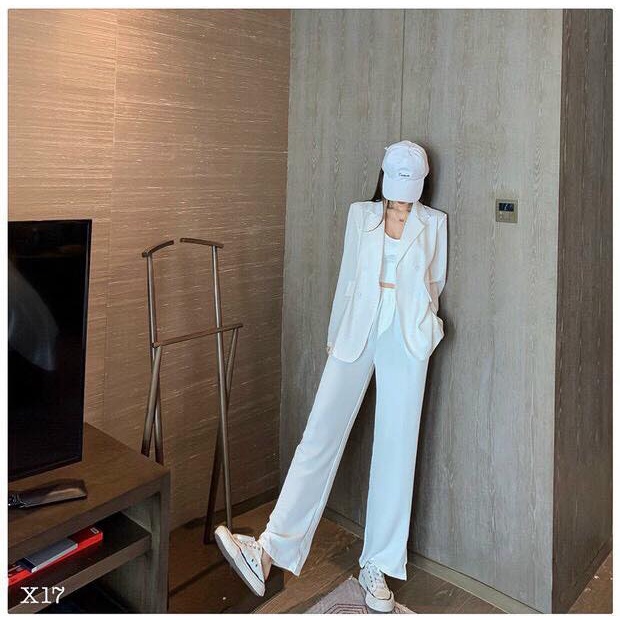 SET VEST 2 MÓN & QUẦN ỐNG RỘNG - HẬU NGUYỄN STORE