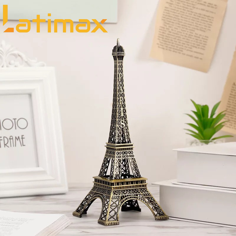 Mô hình Tháp Eiffel bằng Thép Không Gỉ size 32 Cm