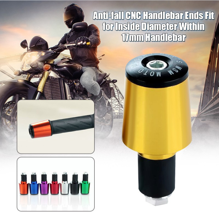 Nút Gắn Tay Lái Xe Máy Bằng Hợp Kim Nhôm Cnc Nhiều Màu Sắc