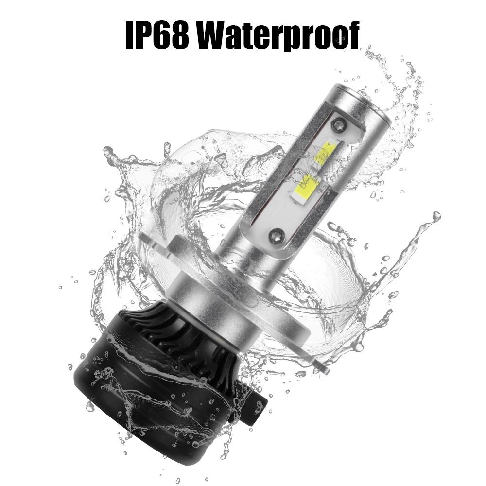 Đèn Pha LED H4 H11 20000LM 6000K Siêu Sáng Cho Xe Hơi