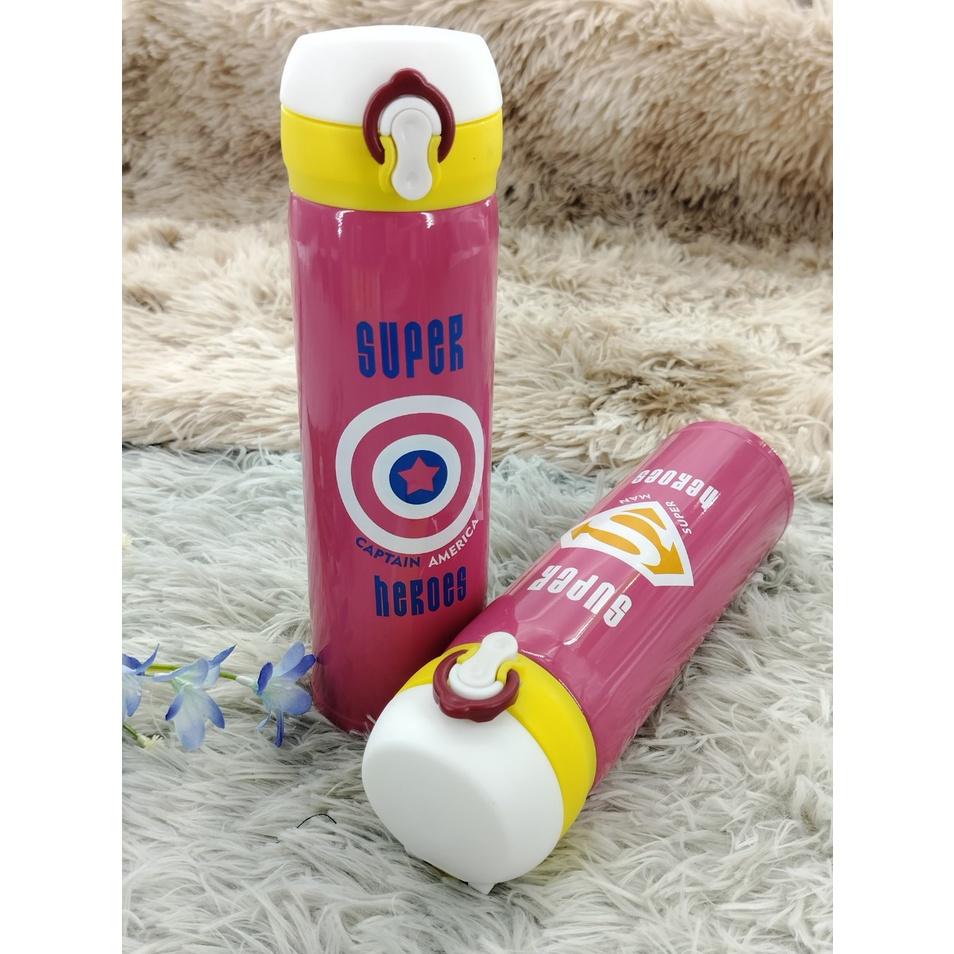 Bình Đựng Nước - Bình giữ nhiệt batman - super man 500ml