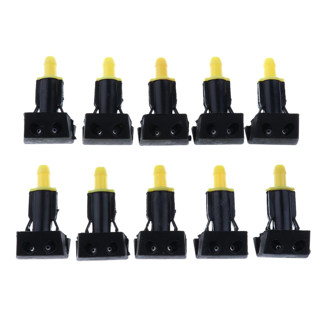 5 Pair Car Windshield Wiper Spray Jet Washer Nozzles for Nissan Tiida Sylphy