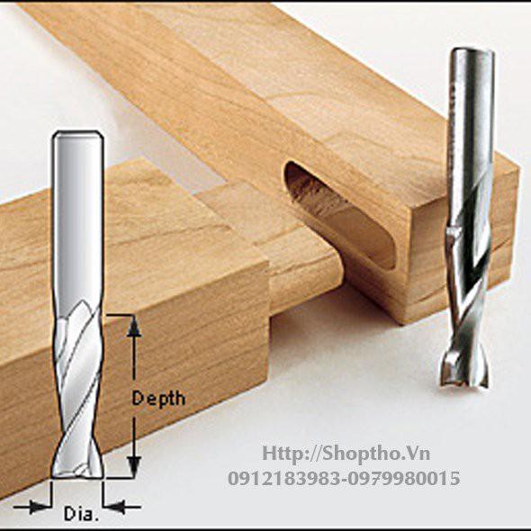 Mũi phay xoắn Spiral 10*45-100 Colet 12.7mm