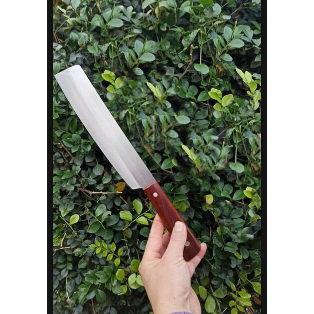 Combo bộ 4 dao- chuôi gỗ hương - Thép trắng nhật không gỉ
