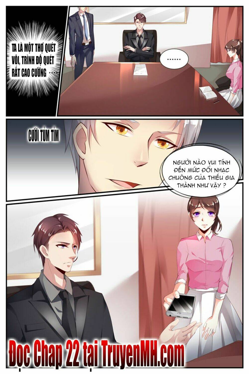 kiều thê thái điềm, đế thiếu sủng thượng thiên chapter 21 11