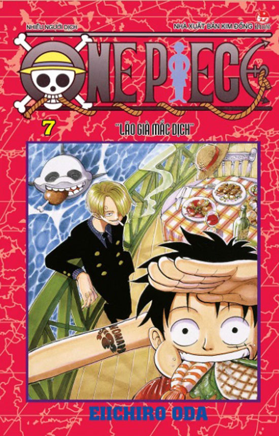 One Piece - Tập 7 - Bìa rời