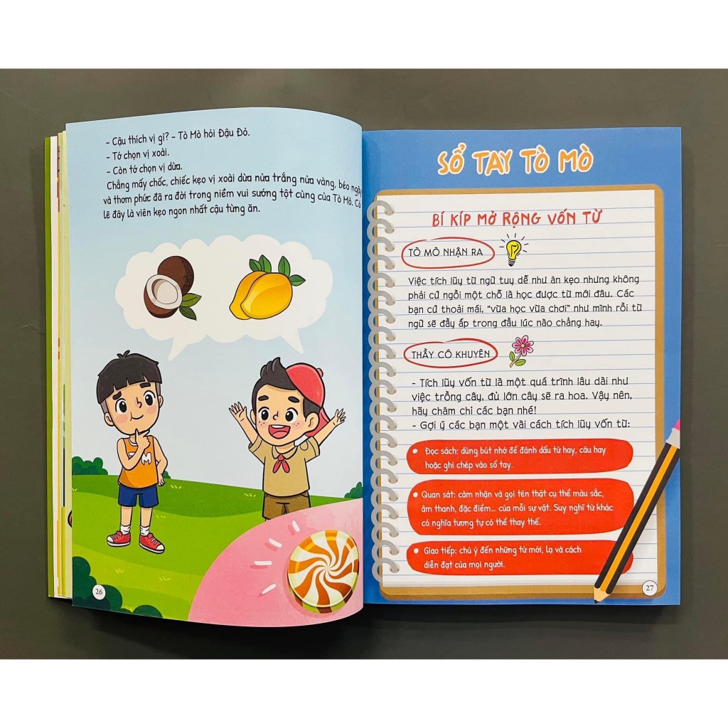 Sách - Tò Mò Học Tiếng Việt