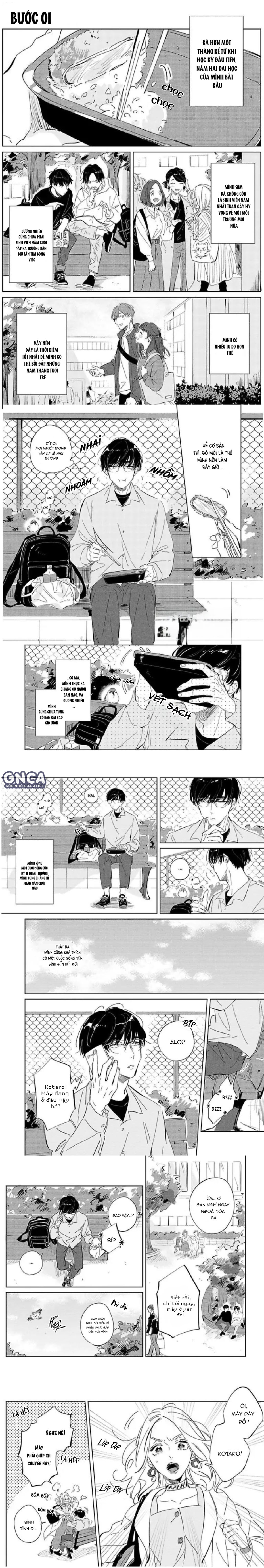 bước tiến tình yêu vụng về của hetakuso chapter 1 1