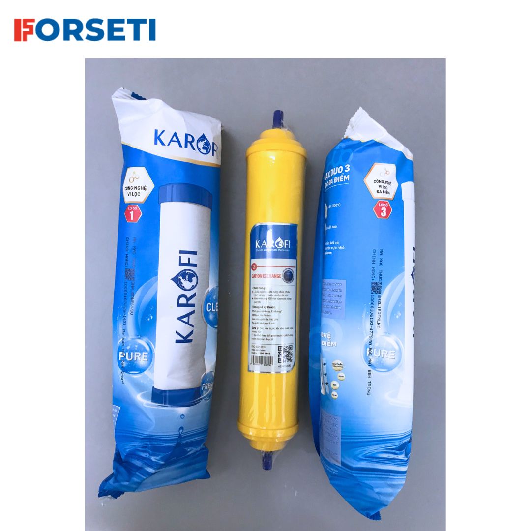 Combo 8 lõi lọc nước Karofi cho máy K8RO-H hàng chính hãng