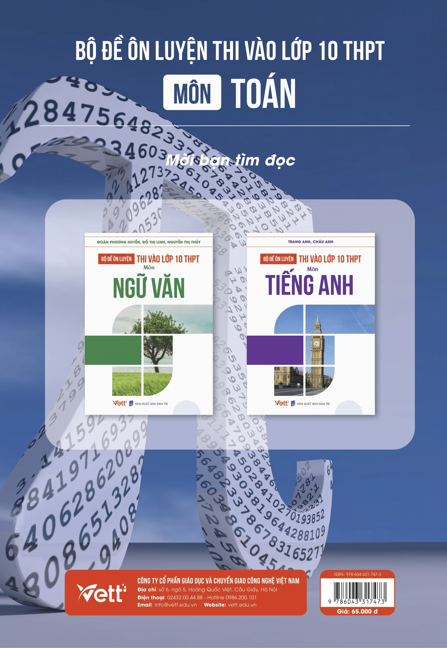 Bộ Đề Ôn Luyện Thi Vào Lớp 10 THPT Môn Toán