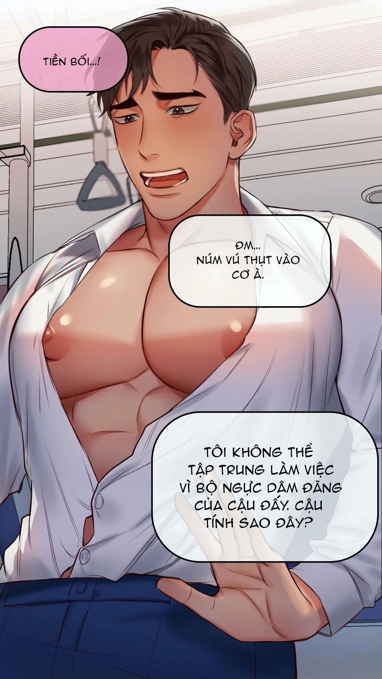 dạy dỗ đồng nghiệp ngực bự mới với sextoy chapter 3 15