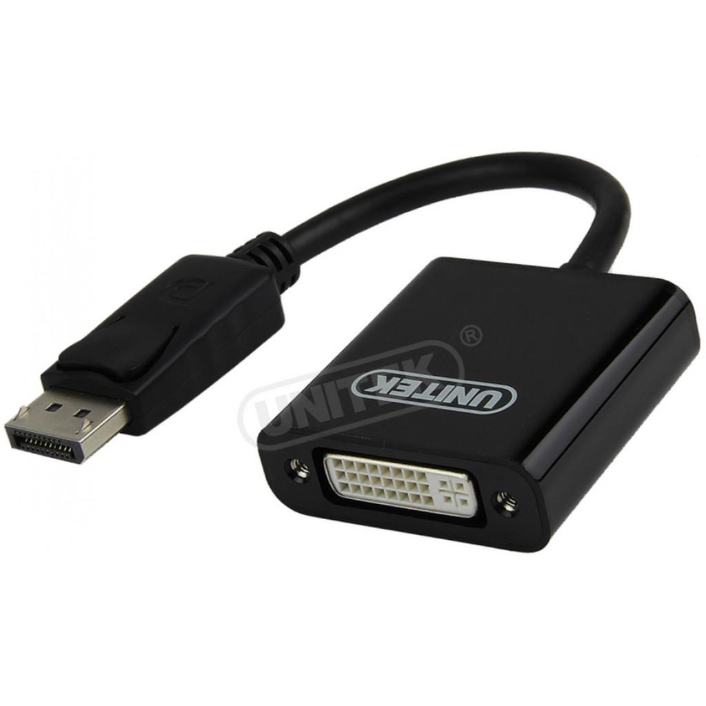 Cáp Displayport to DVI Unitek (Y-C 5118AA) - HÀNG CHÍNH HÃNG