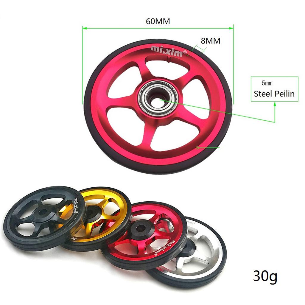 4pcs Folding Easy Wheel Bike Transport Easywheel For Brompton