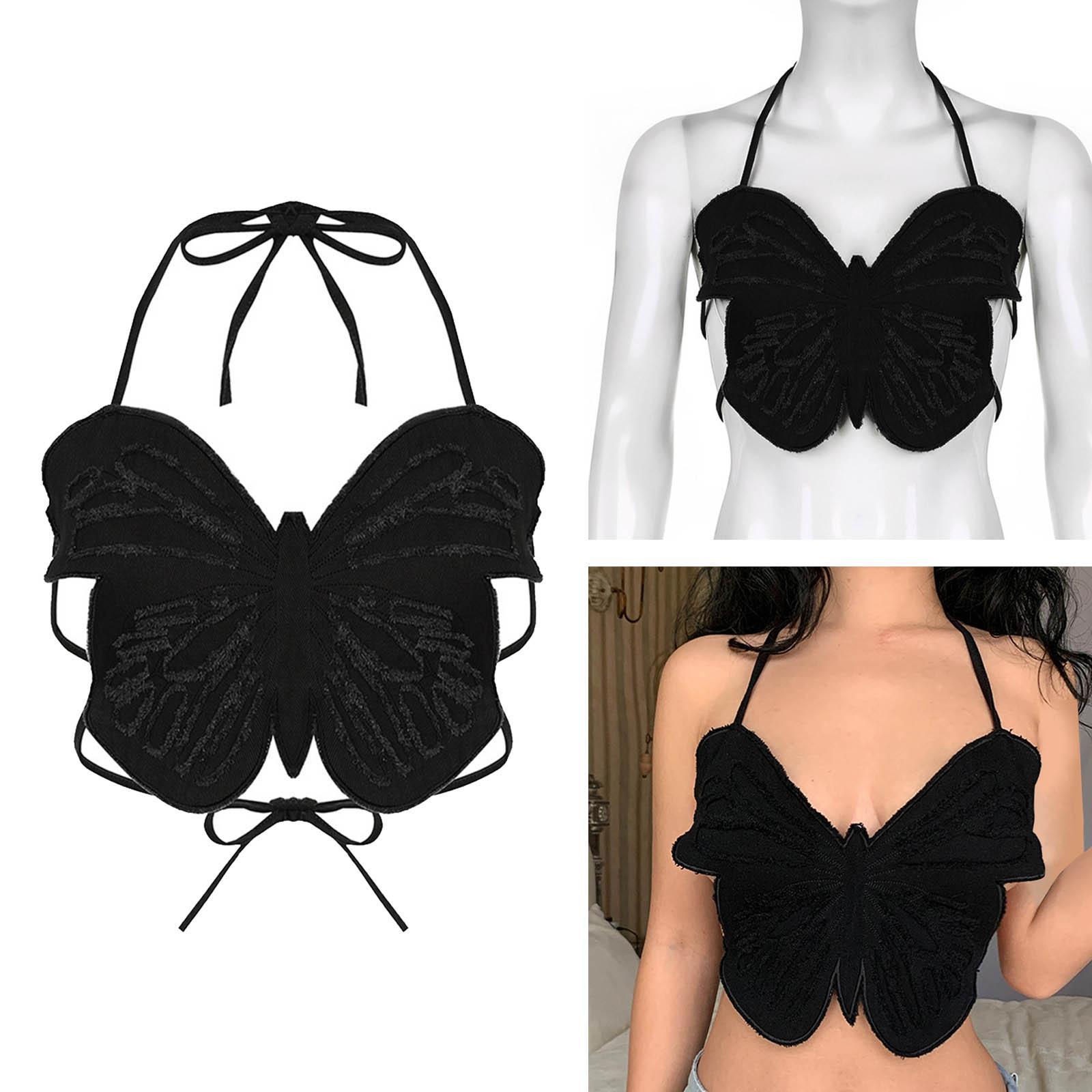 Women Crop Top Tank Tops Summer Tee Corset Vest Holiday Party Music Festival