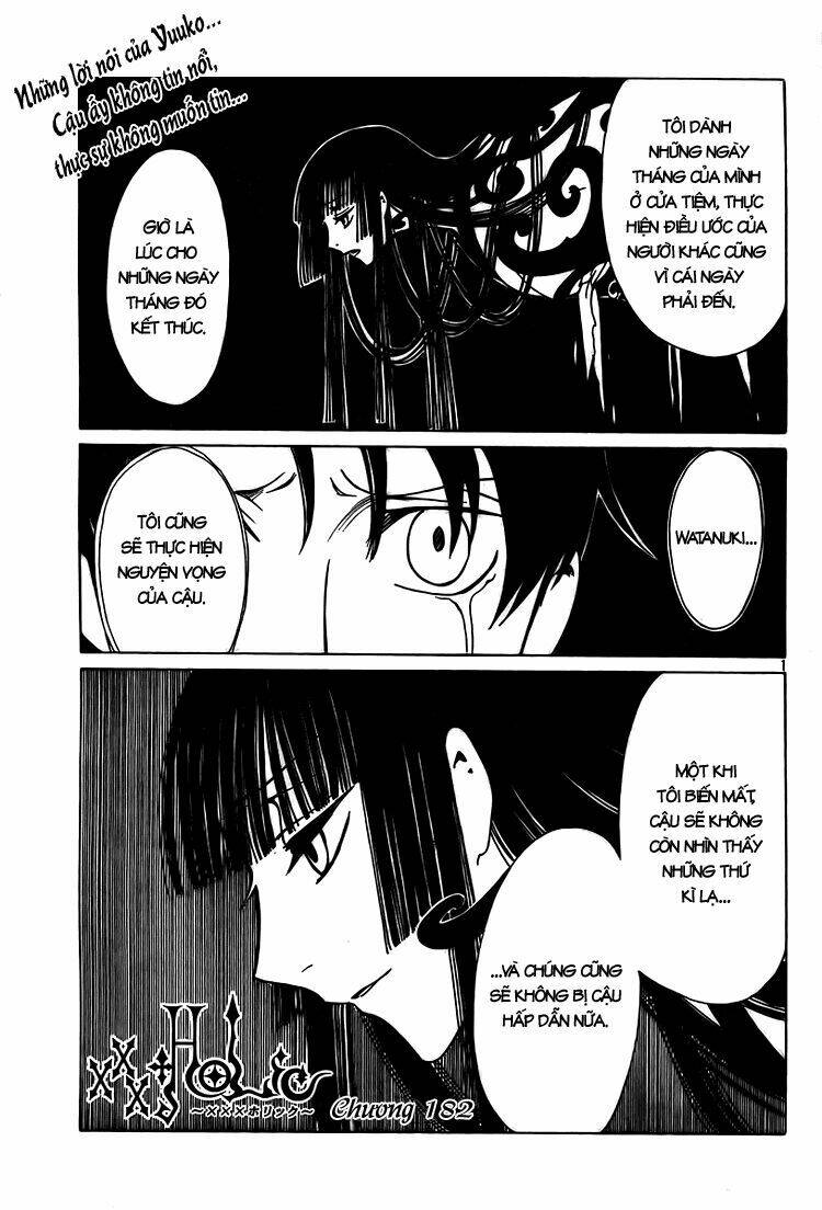 xxxholic - hành trình bí ẩn chapter 182 2