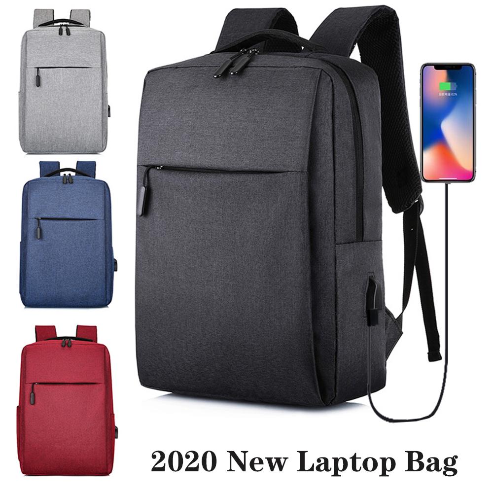 Túi Đựng Laptop Nam Nữ Backbag Du Lịch Daypacks Nam Giải Trí Ba Lô Mochila Laptop Túi Đựng Máy Tính Xách Tay USB Ba Lô Laptop Bao