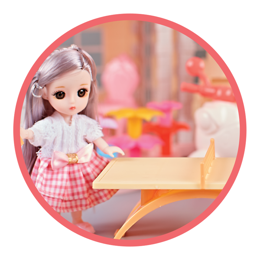 Đồ Chơi SWEET HEART Bộ Ngôi Nhà Búp Bê Khổng Lồ SH668-38A