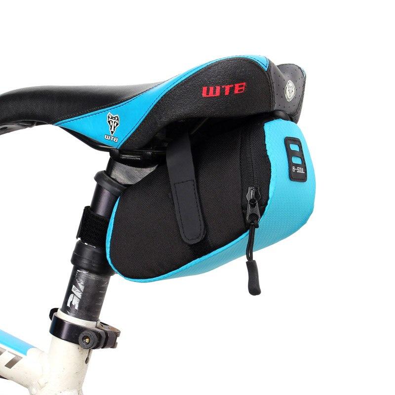 Bicycle Bicycling Waterproof Saddle Bag Bike Storage Saddle Bag Seat Cycling Tail Rear Pouch Bag Saddle Accessories