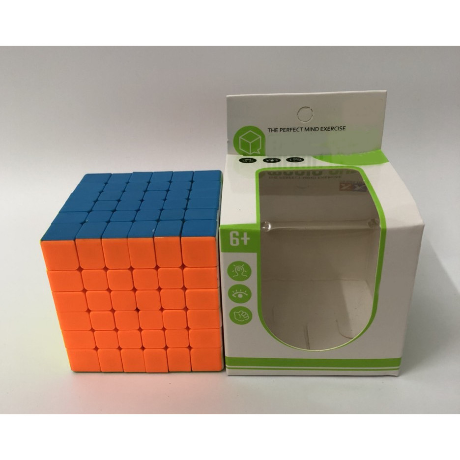 Rubik 6x6 cao cấp tặng kèm đế kê
