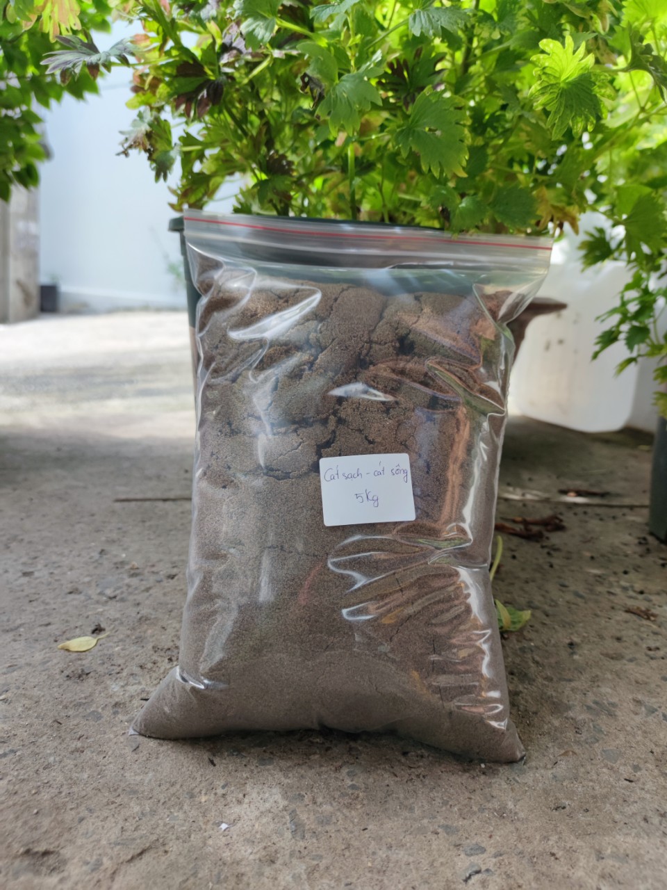 Cát sạch túi 5KG - Cát dùng trong xây dựng và lĩnh vực nông nghiệp
