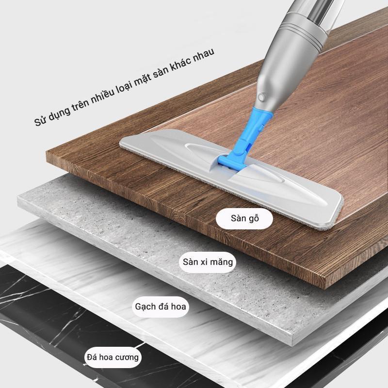 CÂY LAU NHÀ PHUN SƯƠNG THÔNG MINH XOAY 360 ĐỘ