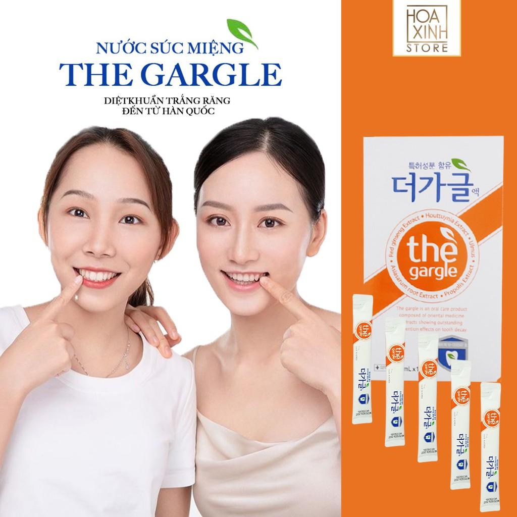 Nước Súc Miệng Thảo Mộc Nhân Sâm THE GARGLE (hộp 20 stick)