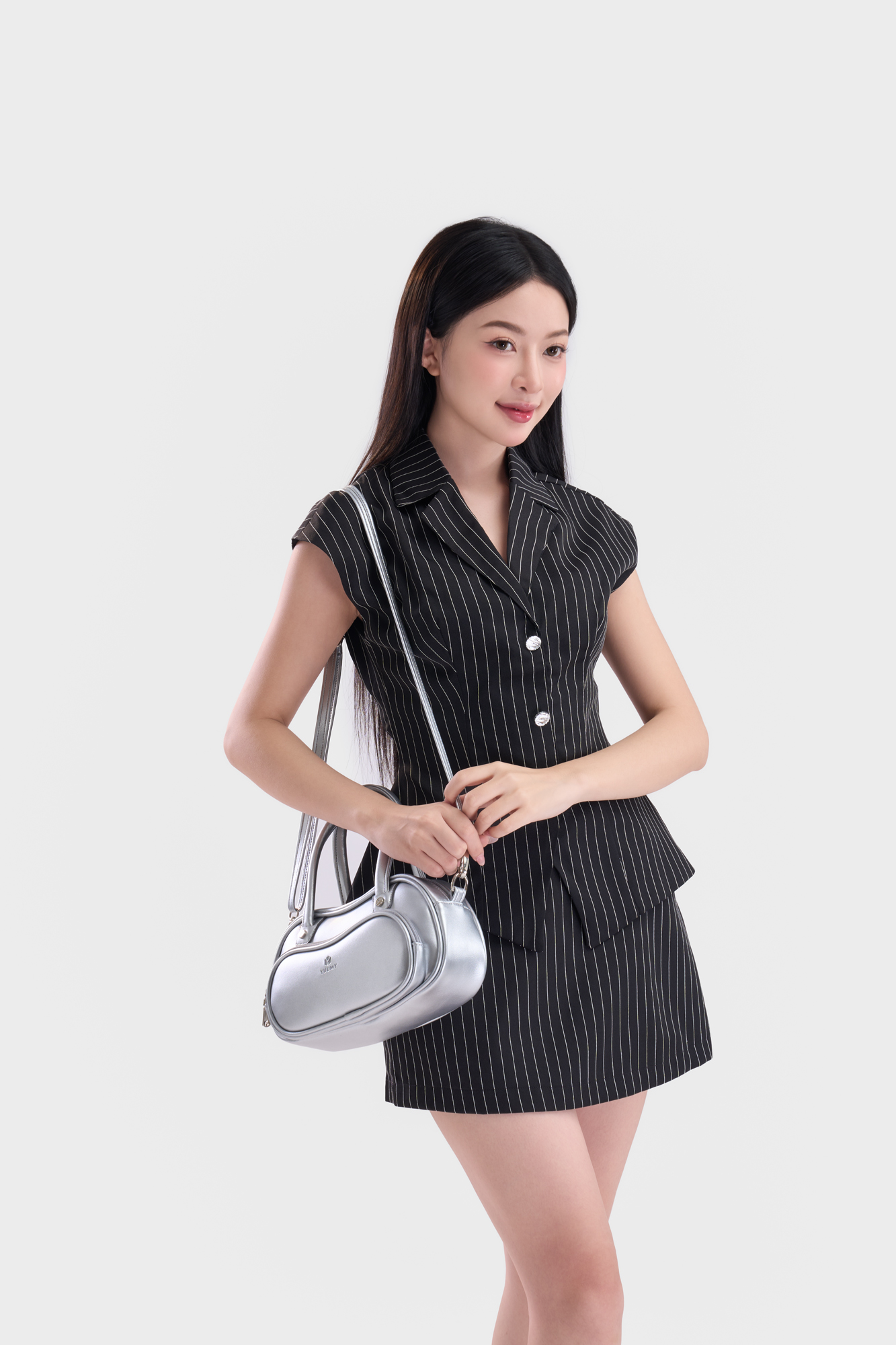 Túi Yuumy ( Thời trang nữ thiết kế dáng vòm cá tính - Túi xách da Glossy YTX88 )