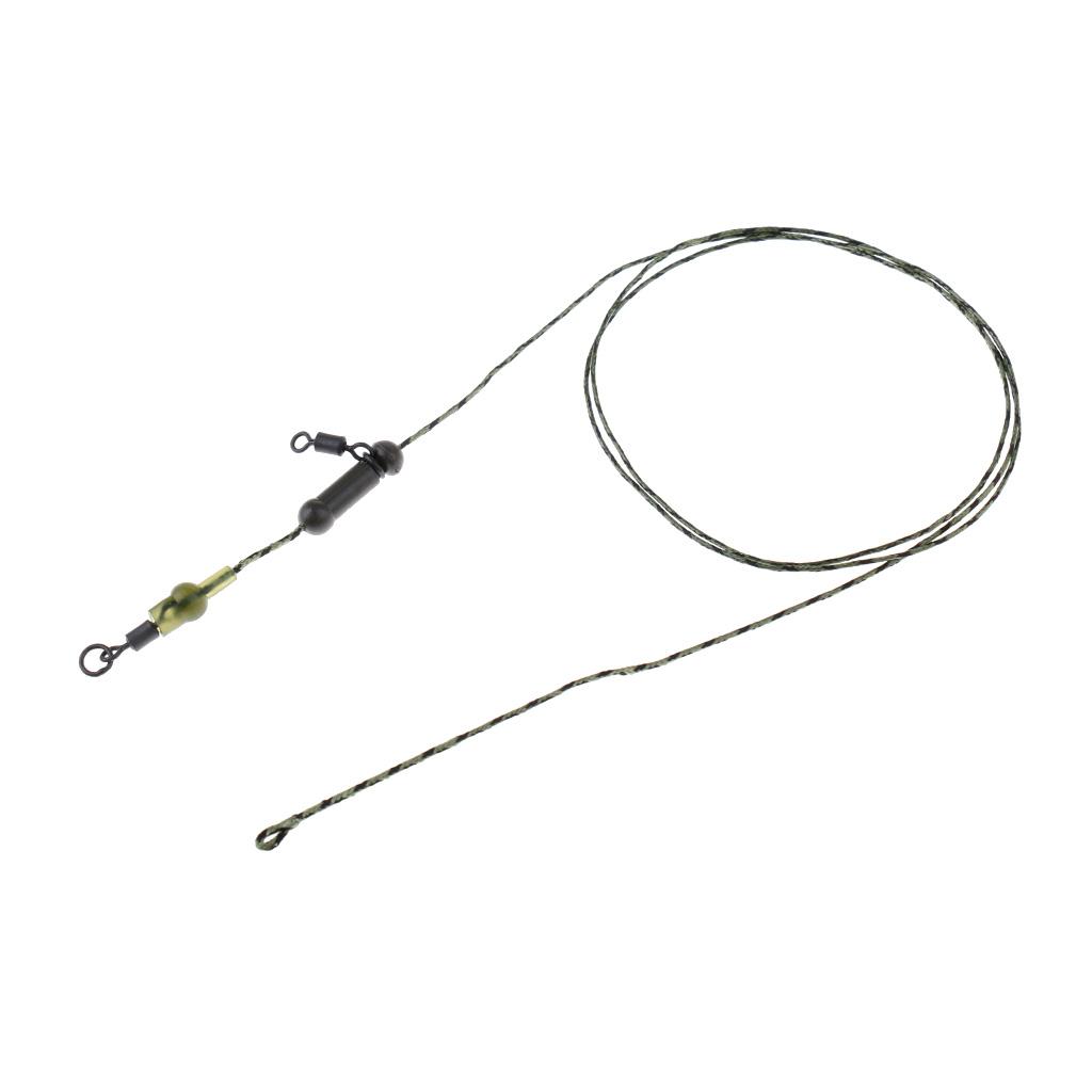 Carp Fishing Hair Rig with Lead Clip Swivel Carp Rig Fishing Tackle A001