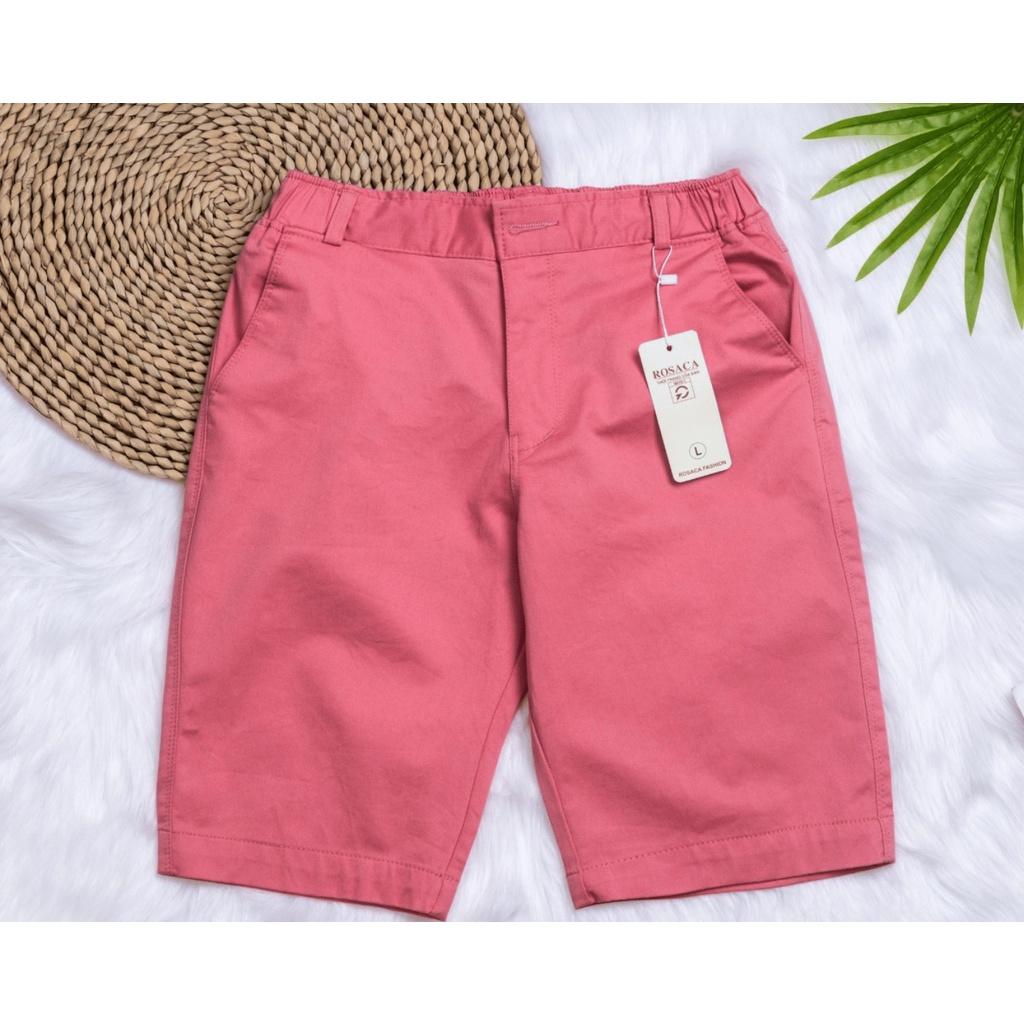 QUẦN LỬNG NGANG GỐI KAKI NỮ LOẠI BERMUDA VẢI TỐT THOÁNG KHÍ, MẶC MÁT MẺ ĐỦ MÀU ĐỦ SIZE PHÙ HỢP VỚI MỌI LỨA TUỔI
