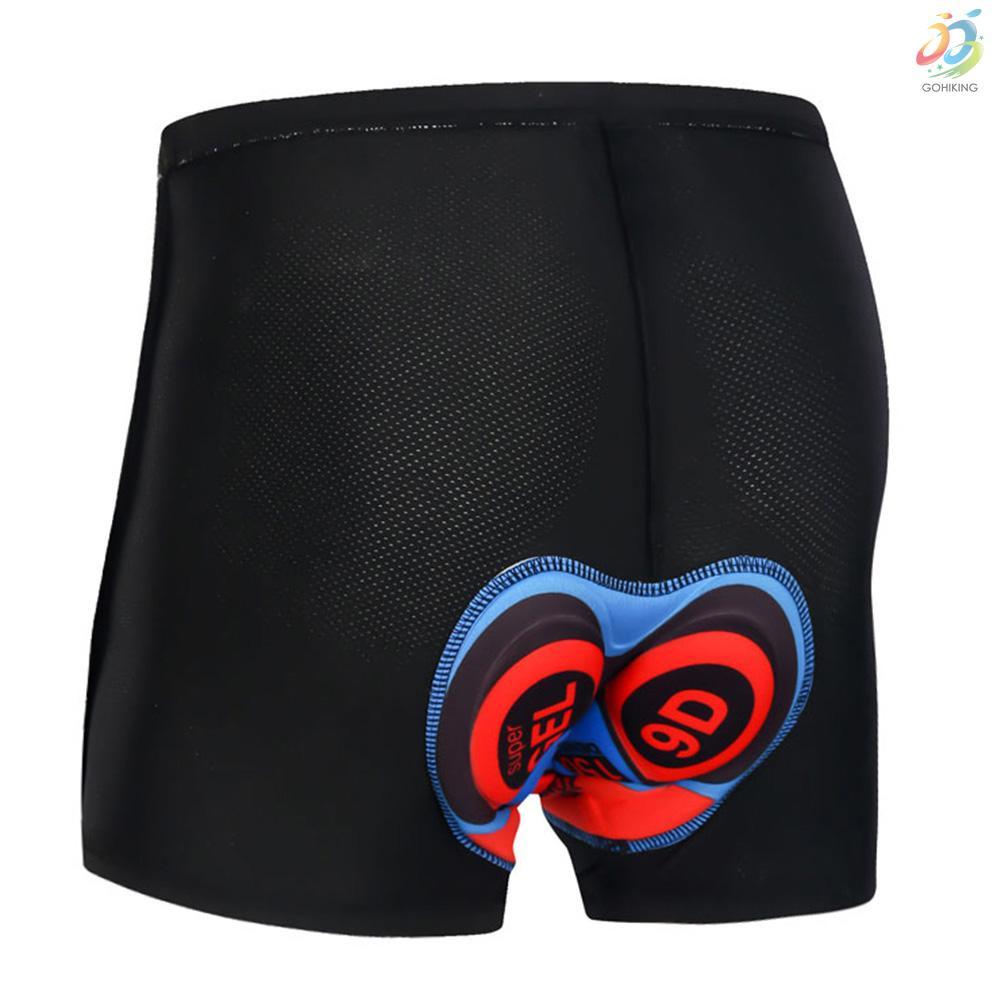 Quần Short Có Mút Đệm Dày Thoáng Khí Co Giãn Cho Nam Nữ Chạy Xe Đạp