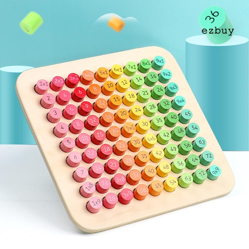 Bảng Gỗ Học Toán Đa Năng 9x9 Cho Bé