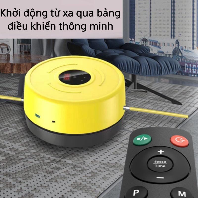 Máy nhảy dây tự động thông minh, máy tập thể dục giảm cân, điều khiển từ xa, sạc pin mang đi tiện dụng!!!