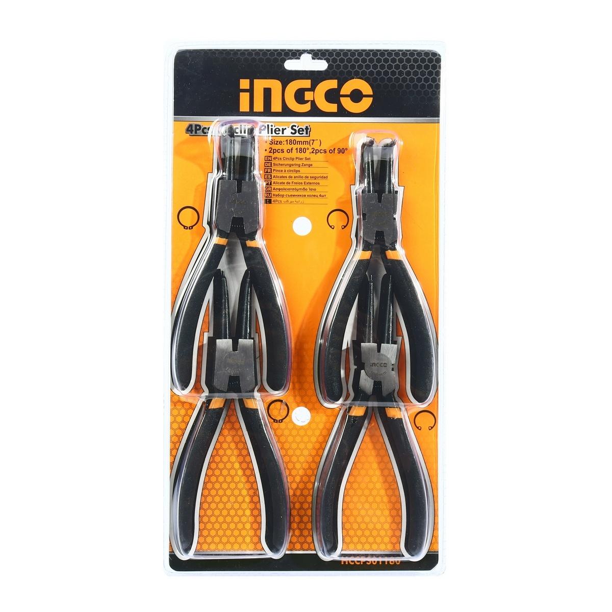 BỘ KÌM MỞ PHE 4 CÁI INGCO HCCPS01180 - HÀNG CHÍNH HÃNG