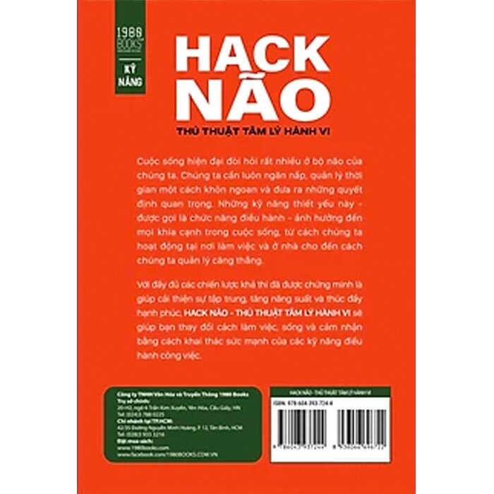 Hack Não - Thủ Thuật Tâm Lý Hành Vi - Lara Honos-Webb. PhD -