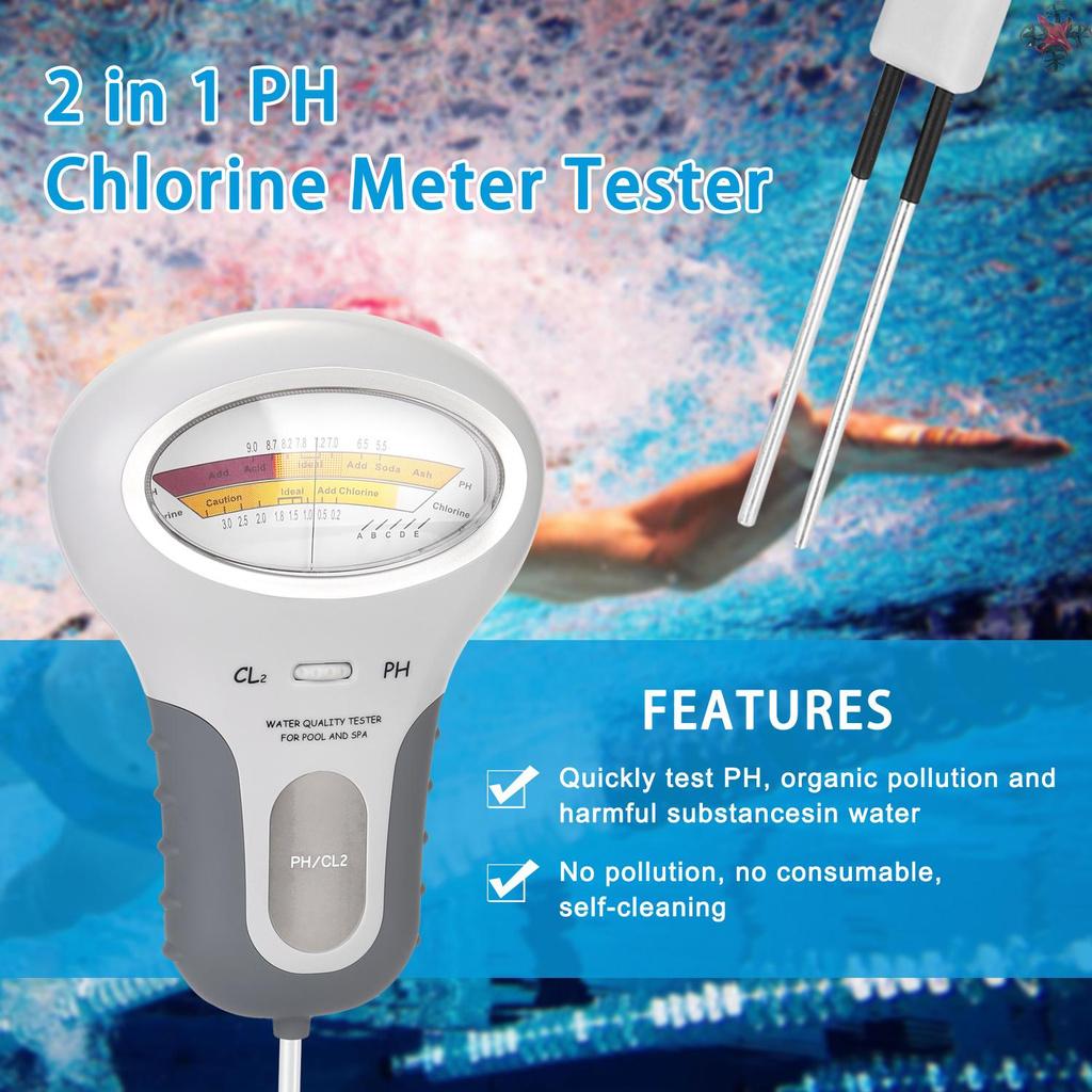 Thiết Bị Kiểm Tra Chất Lượng Nước Hồ Cá Pc-102 2 Trong 1 Tiện Dụng