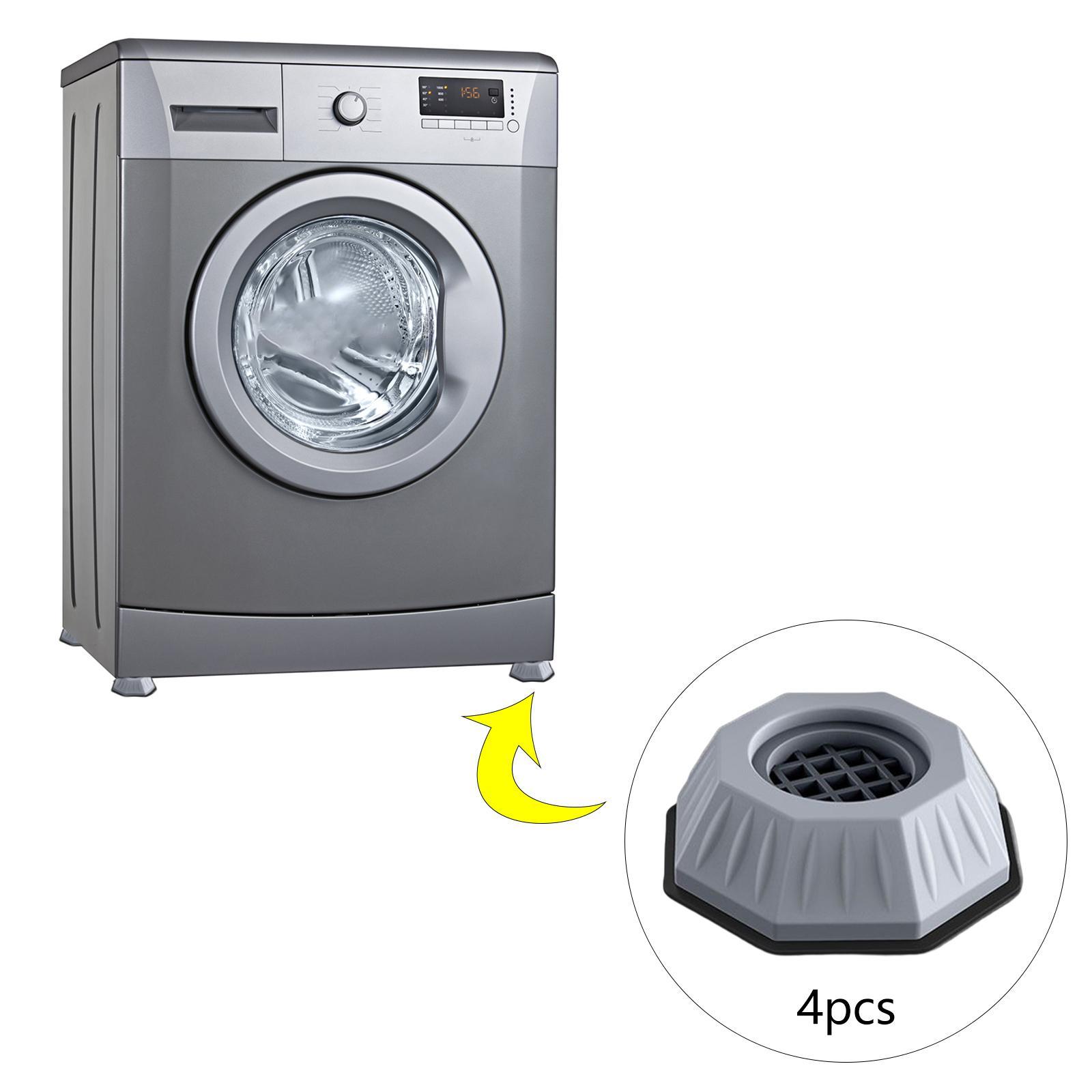 Set of 4 Anti Vibration Pads  Shaking Washer Dryer Lifting Foot