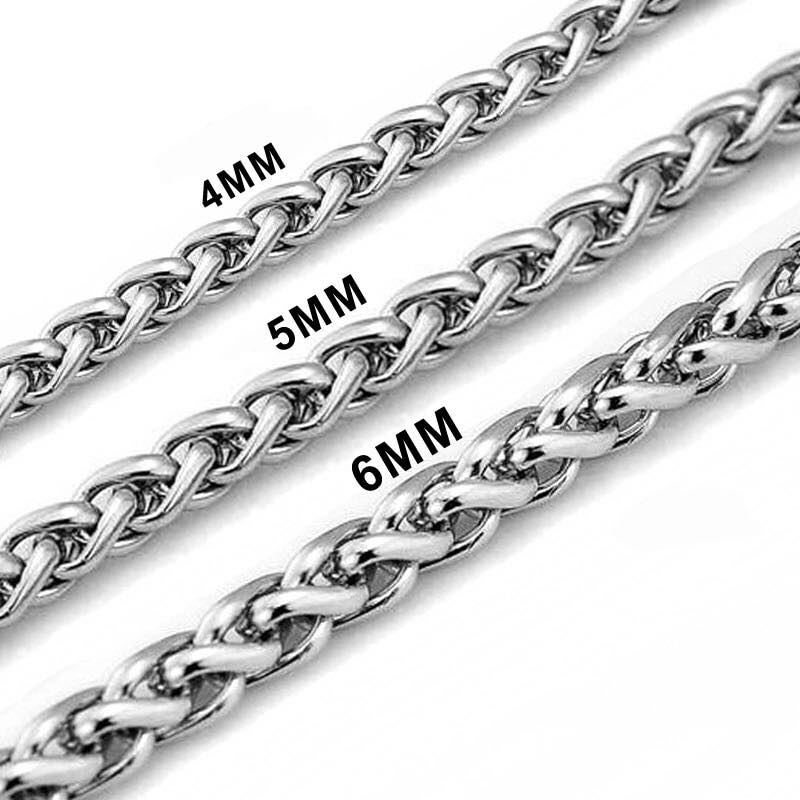 Dây chuyền titan inox unisex D02