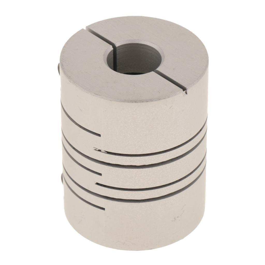 Parallel Thimble Shaft Coupling 32 x 41mm Diameter Motor Coupler Aluminum Alloy Joint Connector for DIY Encoder Absorb Vibration, Compensate Radial