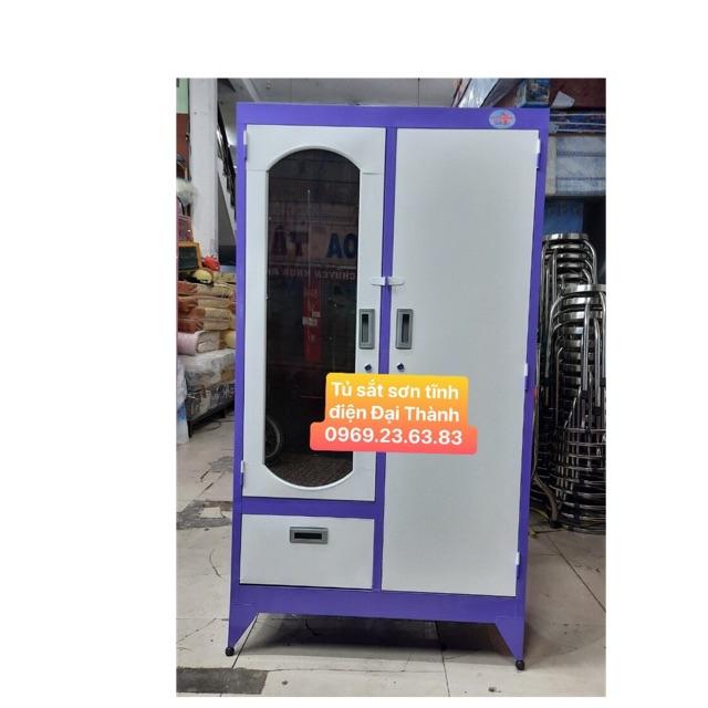 Tủ tĩnh điện Đại Thành 1m8x90cm giá rẻ màu tím