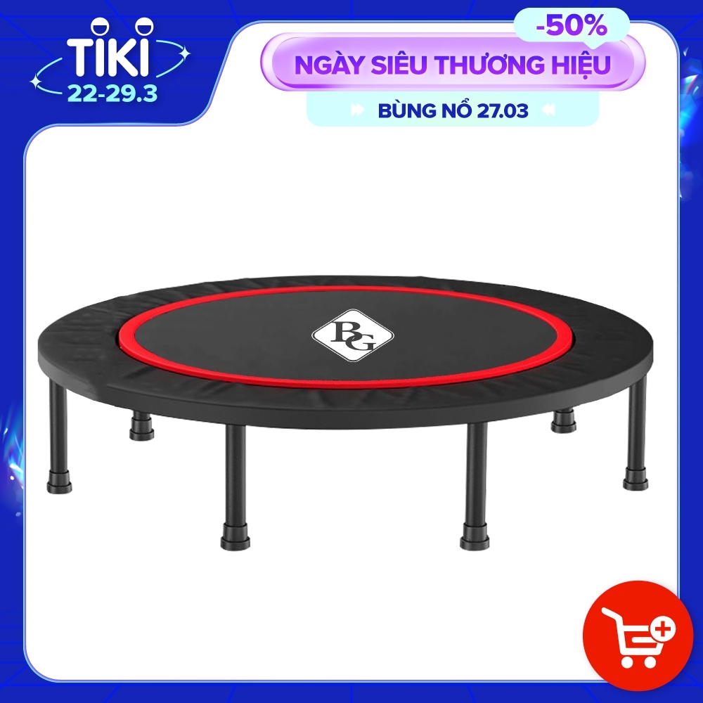 BG Sàn nhún Đệm Bật Lò Xo BG TL40 - Trampoline 40inch KHÔNG CÓ TAY CẦM (hàng nhập khẩu)