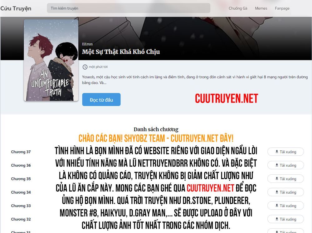 …”một sự thật khá khó chịu.” chapter 28 34